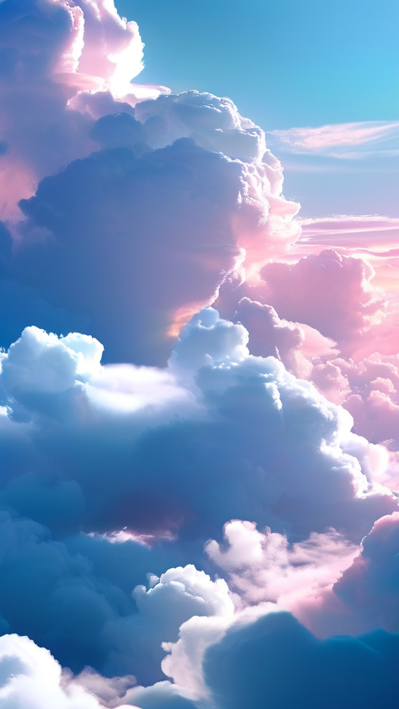 ai clouds wallpaper