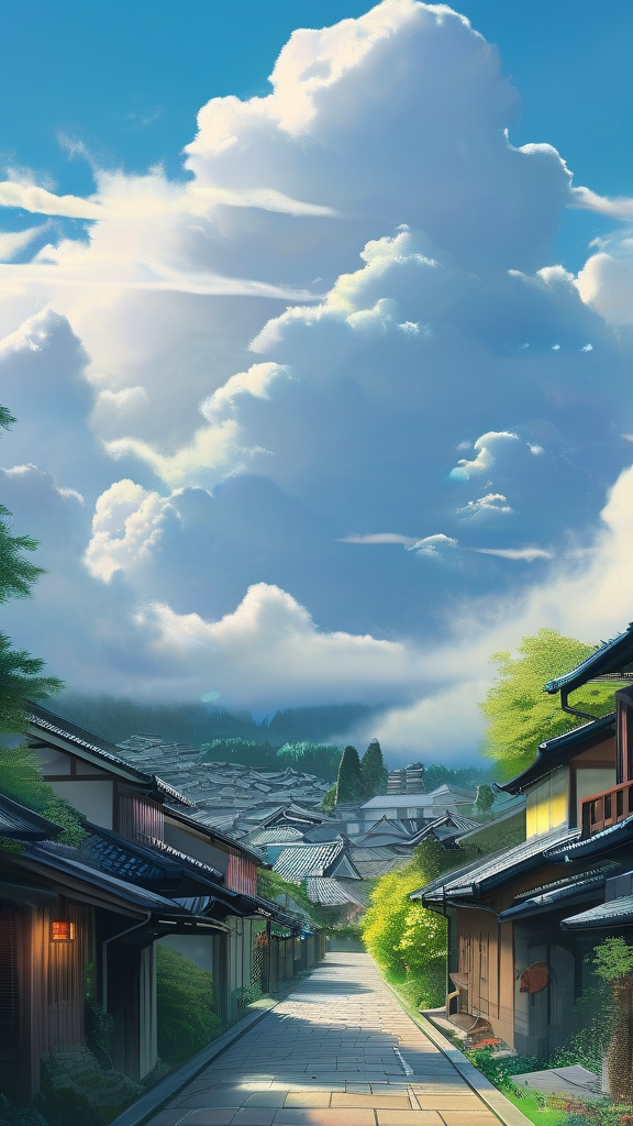 ai clouds wallpaper